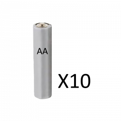 Piles LR6 ou Piles AA - blister de 10