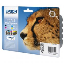 Cartouche Epson multipack 4 couleurs T0715