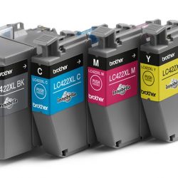 Cartouches Brother LC422XL pack de 4 : noir, cyan, magenta, jaune - hautes capacités