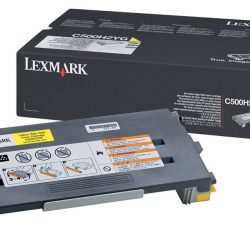 Toner Lexmark jaune C500H2YG haute capacité