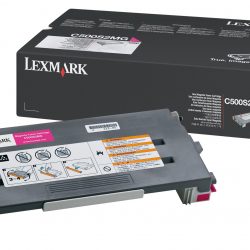 Toner Lexmark magenta (rose) C500S2MG basse capacité