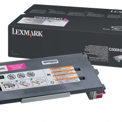 Toner Lexmark magenta (rose) C500H2MG haute capacité