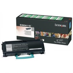 Toner Lexmark noir E260A11E ou E260A31E