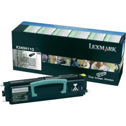 Toner Lexmark noir X340H11G ou X340H31E haute capacité