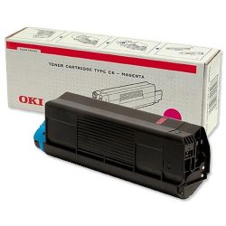 Toner OKI magenta (rose) 42127406
