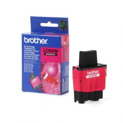 Cartouche Brother magenta (rose) LC900M basse capacité.