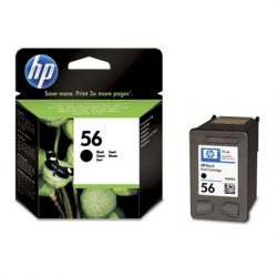 Cartouche HP - noire N°56 authentique - C6656AE