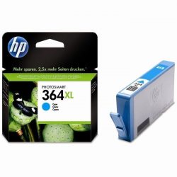 Cartouche HP - cyan (bleu) N°364 XL authentique - CB323EE haute capacité