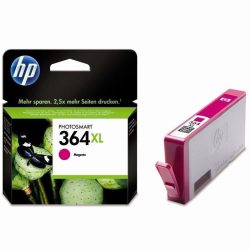 Cartouche HP - magenta (rose) N°364 XL authentique - CB324EE haute capacité