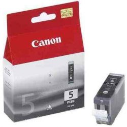 Cartouche Canon noire pigmentée 0628B001 Original PGI-5BK