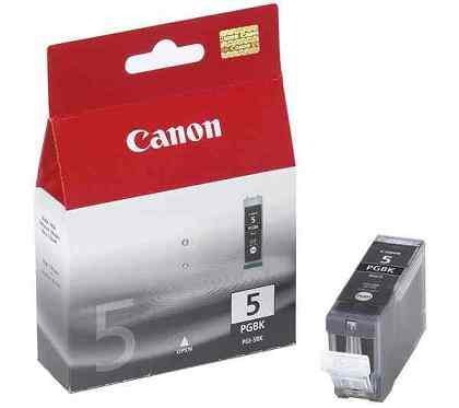 Cartouche Canon noire pigmentée 0628B001 Original PGI-5BK