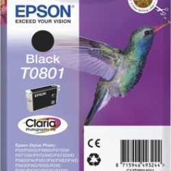 Cartouche Epson noire T0801