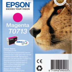 Cartouche Epson magenta (rose) T0713