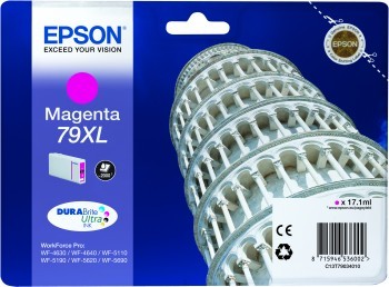 Cartouche Epson magenta (rose) T7903 haute capacité