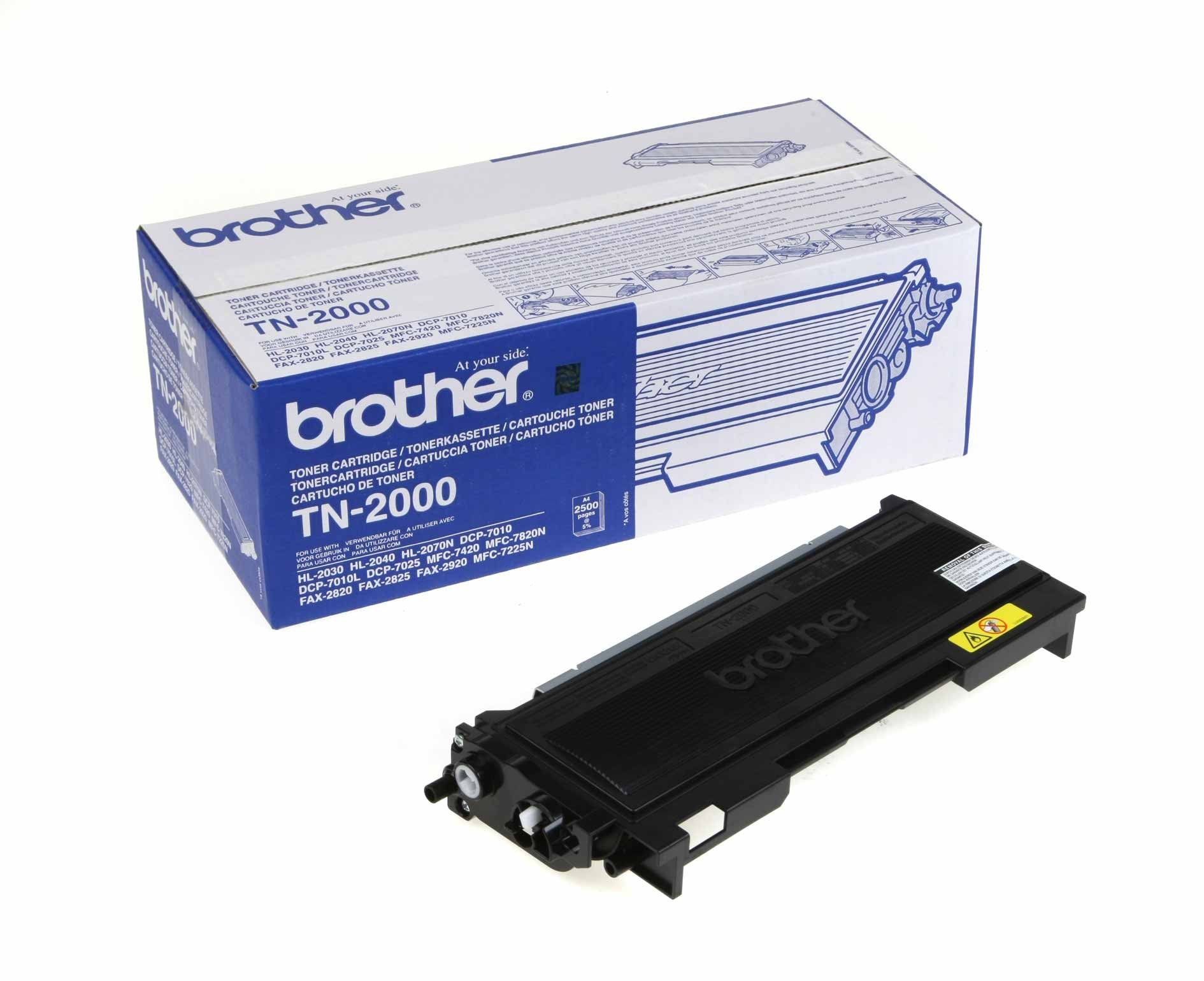 Toner Brother noir TN-2000
