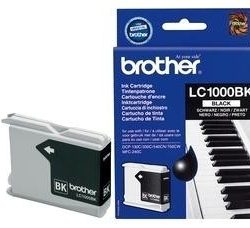 Cartouche Brother noire LC1000-BK basse capacité