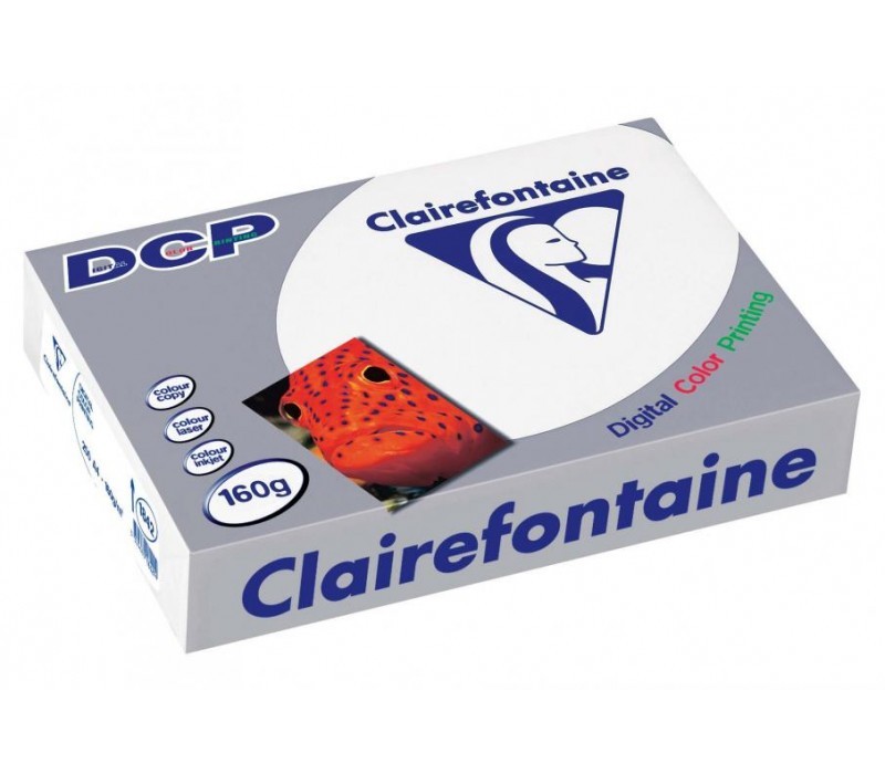 Feuilles A4 blanches Clairefontaine 160 G/M² - 5 ramettes