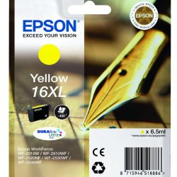 Cartouche Epson jaune XL WorkForce C13T16344012
