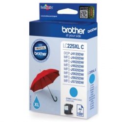 Cartouche Brother cyan (bleu) LC225XLC haute capacité