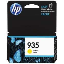 Cartouche HP - jaune N°935 authentique - C2P22A basse capacité