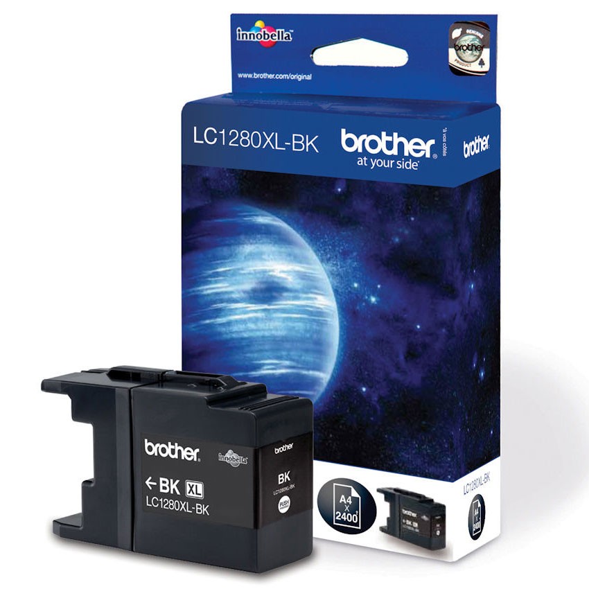 Cartouche Brother noire LC1280XL-BK haute capacité