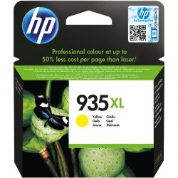 Cartouche HP - jaune N°935 XL authentique - C2P26A haute capacité