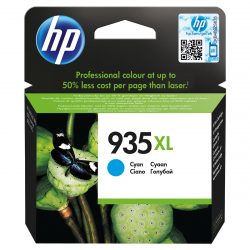 Cartouche HP - cyan (bleu) N°935 XL authentique - C2P24A haute capacité