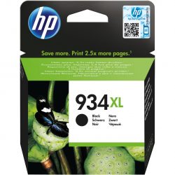 Cartouche HP - noire N°934 XL authentique - C2P23A haute capacité