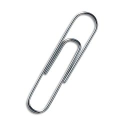TROMBONES ACIER GALVANISÉ BOITE DE 1000 - 32 MM