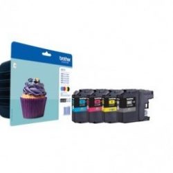 Pack de 4 Cartouches Brother BK/C/Y/M LC123VALBP