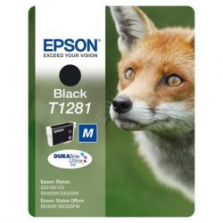 Cartouche Epson noire T1281 basse capacité