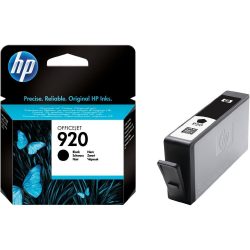 Cartouche HP - noire N°920 authentique - CD971AE basse capacité