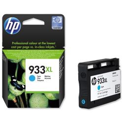 Cartouche HP - cyan (bleu) N°933 XL authentique - CN054AE haute capacité