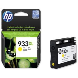 Cartouche HP - jaune N°933 XL authentique - CN056AE haute capacité.