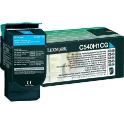 Toner Lexmark cyan (bleu) C540H1CG haute capacité