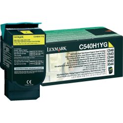 Toner Lexmark jaune C540H1YG haute capacité