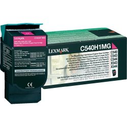 Toner Lexmark magenta (rose) C540H1MG haute capacité