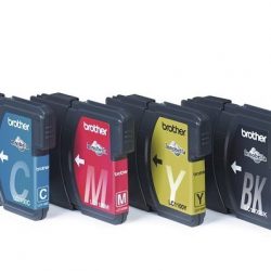 Cartouche Brother 4 couleurs LC1100HYVALBP Basse Capacité